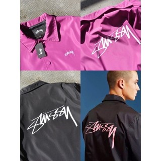 免運STUSSY TANNER COACH JACKET 教練外套 防風 防潑水 外套 男女Q