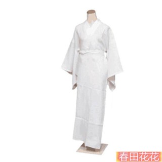 春田優選❀cospaly 日本 和服 傳統服飾 和服浴衣白色內搭羽織日式日本浴袍純棉日系和風內襯肌襦袢打底