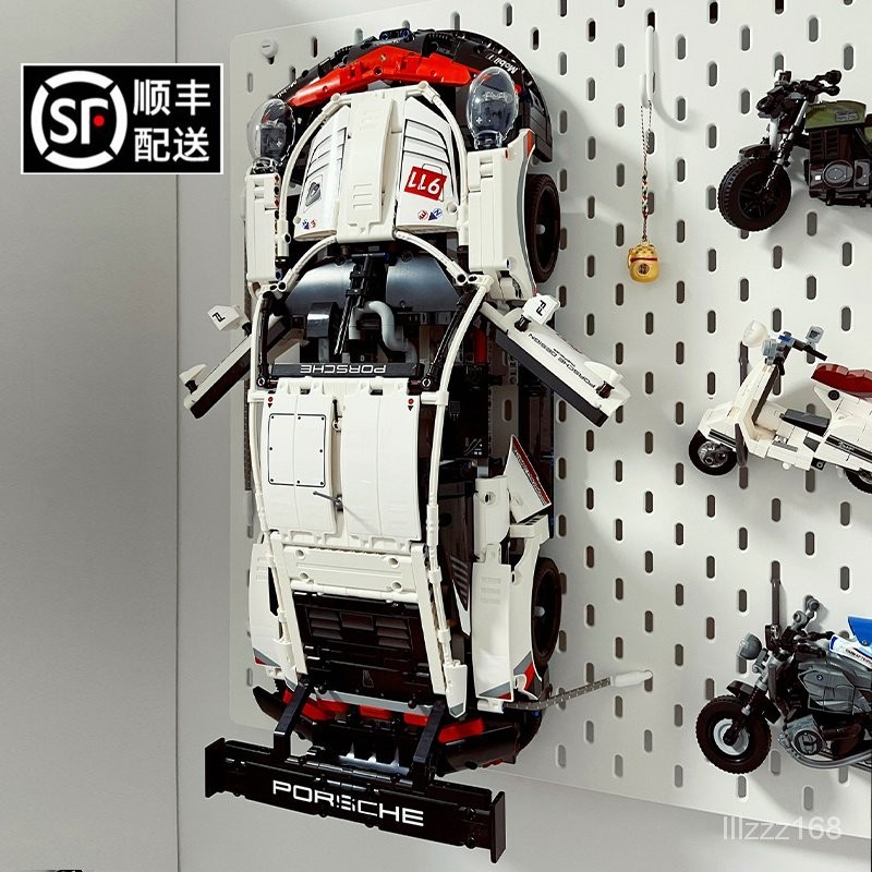 兼容樂高保時捷911男孩子積木汽車高難度機械組模型跑車拚裝玩具