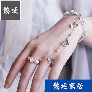 🚚❤️臺\免運\灣出貨❤️🌸熱銷爆款🌸古風鈴鐺戒指手鐲 漢服手飾開口鐲子 中國風宮鈴禮物宮廷復古飾品SY