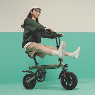 💮雅迪UFOpro折疊電動車mini電動自行車新國標學生迷你輕巧電瓶車