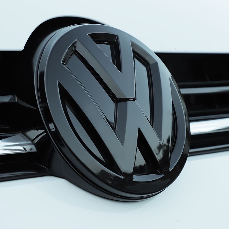 ERIC 福斯 VW Golf 7專用惡魔標黑色車標貼改裝75rline裝飾GTI前后字母貼