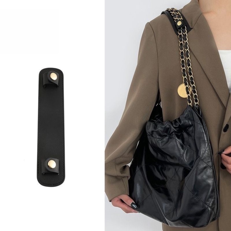 適用於香奈兒Chanel 22bag垃圾袋減壓肩墊 包包改造肩託斜下鏈條配件單買 適配Chanel包包肩墊
