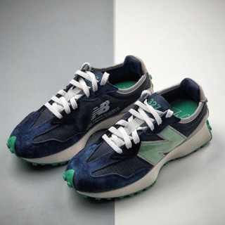 免運 Dao-Yi Chow x New balance 327 黑藍綠 休閒運動鞋 MS327WNL