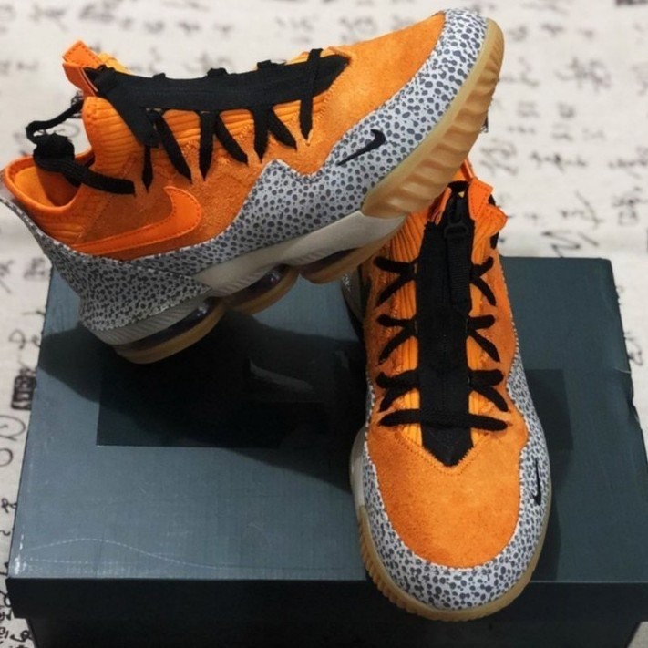 Nike LeBron 16 Low Safari 詹姆斯 16 石斑 CI3358-800 男女款