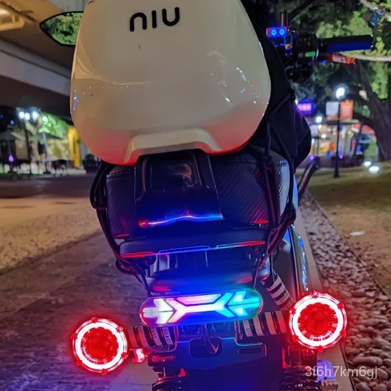 🛵 機車 重機 燈 改造 機車燈 機車轉嚮燈 轉嚮燈 重機燈 摩託車燈 電摩改裝配件轉嚮燈led漩渦轉嚮燈雅迪x5極光3