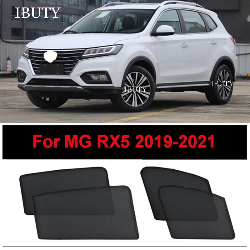 ＭＣ💘適用於 MG RX5 2019 2020 2021 配件磁性定制汽車遮陽板網狀窗簾側窗遮陽板紫外線隔熱遮陽板