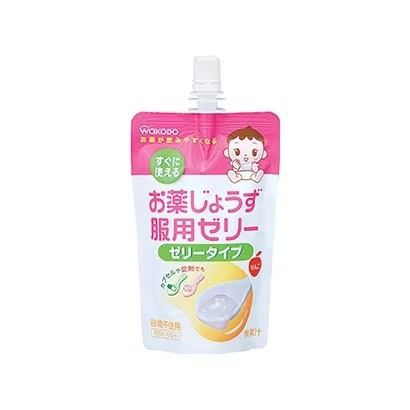 和光堂 7 個月以上嬰兒藥用果凍，蘋果味，膠囊，片劑，無糖，無果汁 日本直銷日本直送