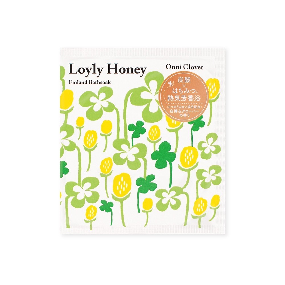 Loyly Honey碳酸蜂蜜芳香浴白樺x三葉草5g【Tomod's三友藥妝】