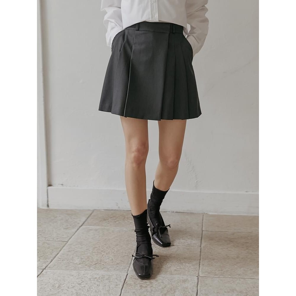 【Codibook】韓國 common unique Libero 褶襉裹身短褲［預購］短褲 女裝