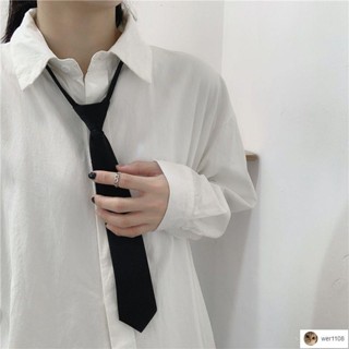 清清💕jk領結 領帶 韓版學院風jk領帶女懶人男士黑色正裝免打拉鏈式dk制服日系領結潮
