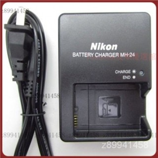 Nikon尼康MH-24充電器D5100 D5200 D5300 D3100 D3200單反相機EN-EL14 W8ZC