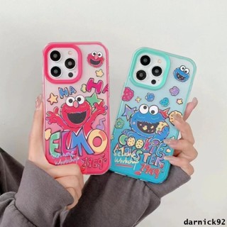 卡通創意 新款開心怪獸 三合一防摔手機殼 適用 蘋果 iPhone 15 14 13 12 11 Pro Max 保護殼