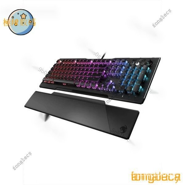 【限時下殺】ROCCAT冰豹配件鍵帽VULCAN瓦肯TKL/PRO全新掌託/機械鍵盤原裝手託 325L J0GK MBR