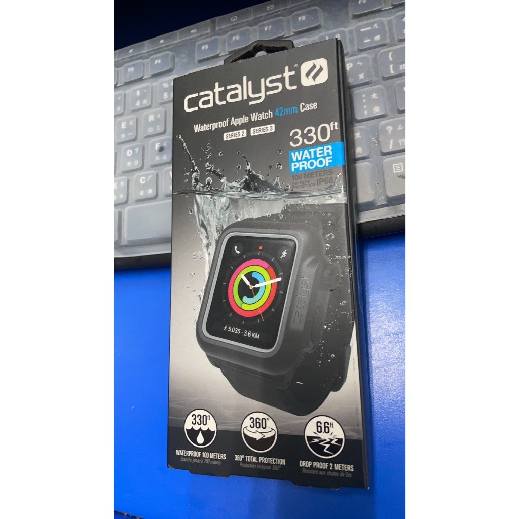 現貨免運公司貨 CATALYST APPLE WATCH SERIES 2/3 (42mm) 耐衝擊防摔保護殼 防水殼欣