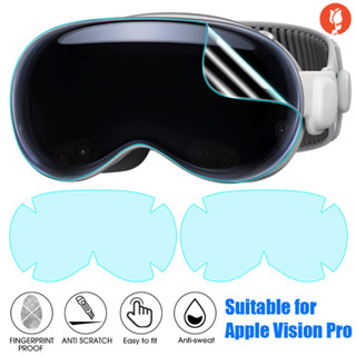 適用於 A-pple Vision Pro 前屏的防水高清相機鏡頭水凝膠膜 - 高品質防刮屏幕保護膜