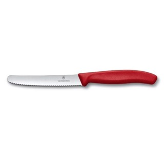 【Victorinox 瑞士維氏】SWISS CLASSIC 蔬果廚刀及餐刀-紅(6.7831) 墊腳石購物網