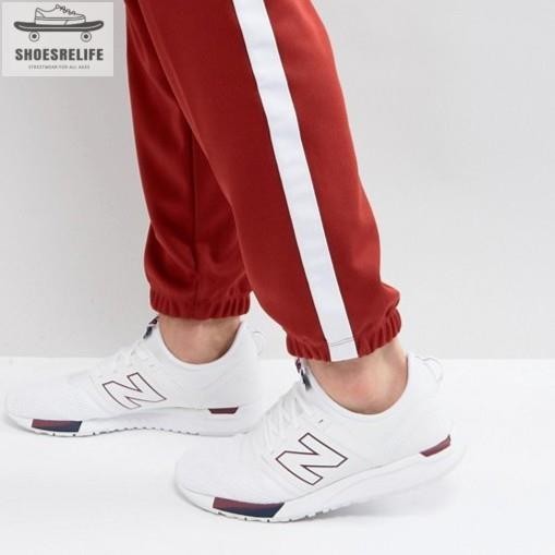 【SR】New Balance 247 白紅 全白 男女 男鞋 女鞋 透氣 慢跑鞋 休閒鞋 運動鞋 MRL247TR