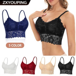 Lace Bra/lLace Camisole Bra/cutout Red Breathable Lace Bra/w