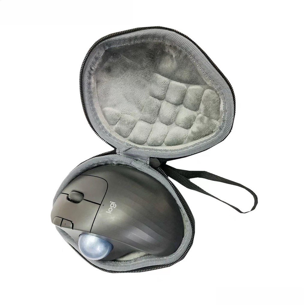 ￥特惠￥適用于羅技 MX Ergo M575軌跡球鼠標硬殼收納包 便攜保護盒大錢百貨店