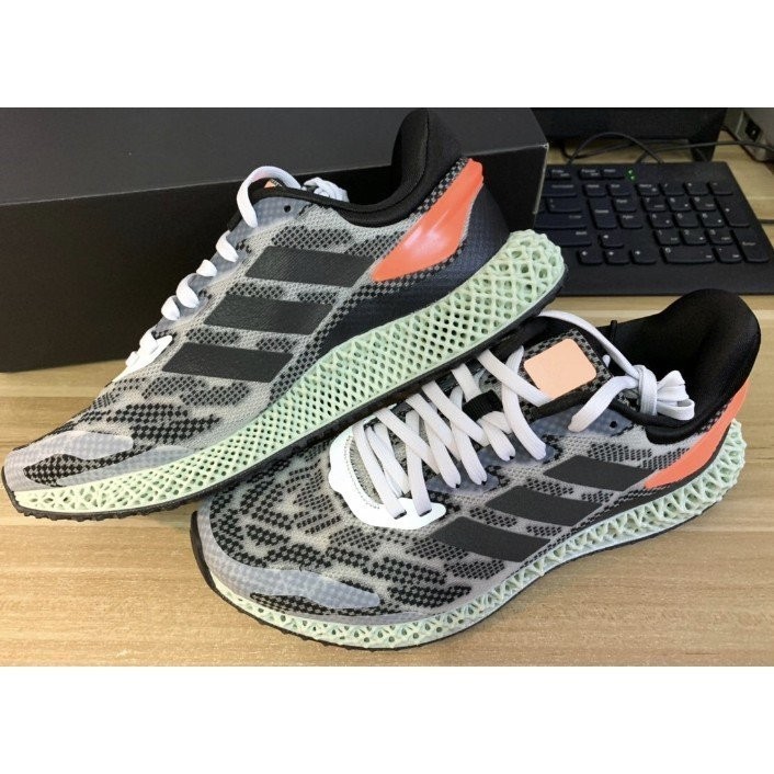 adidas 4D Run 1.0 灰綠 步 運動 FW1233 慢跑鞋