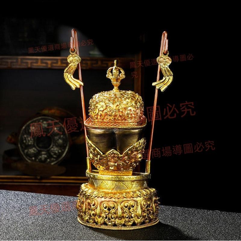 托巴碗嘎巴拉碗民族用品全鎏金藏傳西藏密宗法器佛前家用供奉供杯