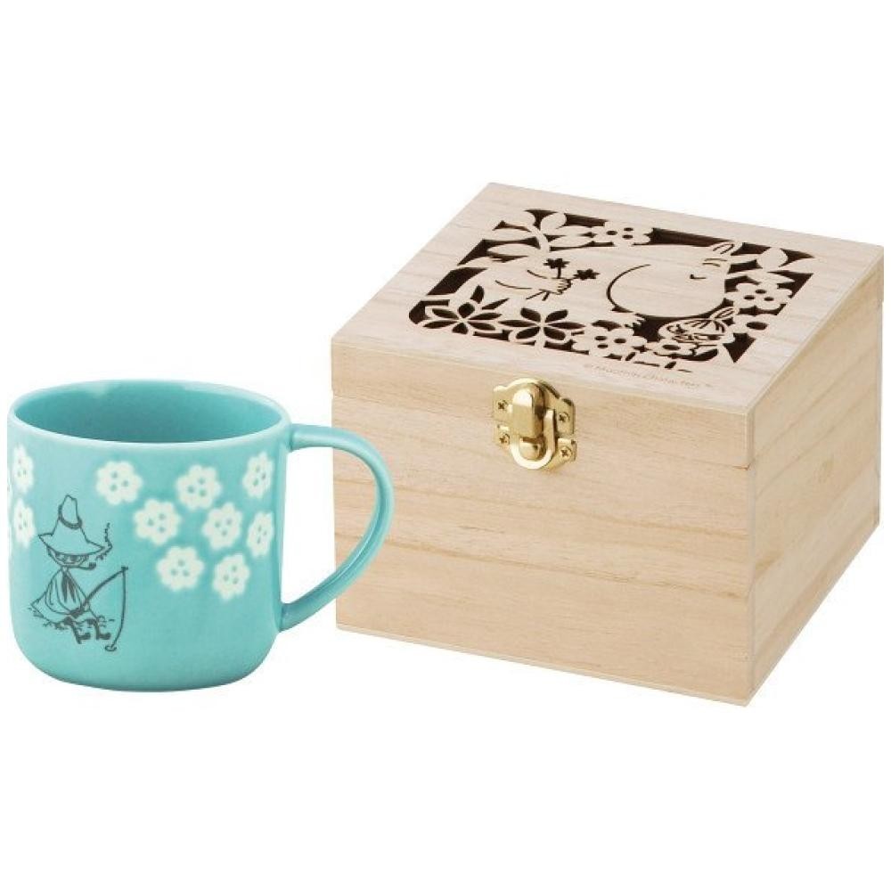 免運 日本進口 嚕嚕米 Moomin 陶瓷馬克杯附造型木盒(350ML) 賣場多款任選