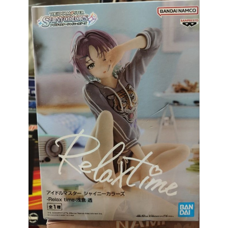 現貨眼鏡廠 淺倉透景 relax time 偶像大師