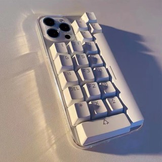 創意手機保護殼 超個性~立體鍵盤適用iPhone15promax蘋果13手機殼趣味14pro創意13