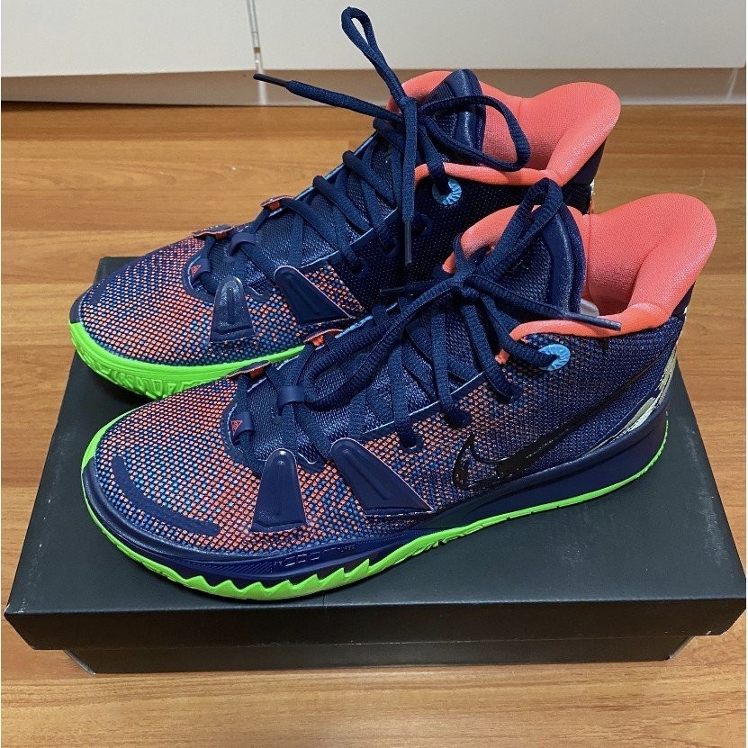 Nike Kyrie 7 EP "ANIME" 藍紅綠 籃球 男款 CQ9327-401 慢跑鞋