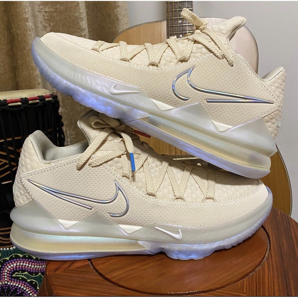 Nike LeBron 17 Low EP 米黃 籃球鞋 運動鞋 CD5006-200