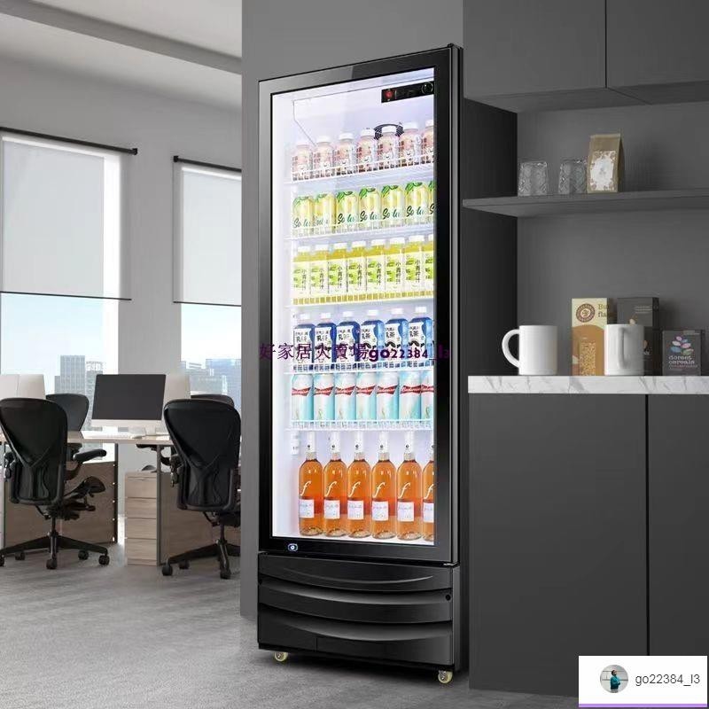 現貨可開發票移動冰箱 保鮮櫃 展示櫃 大容量節能冷藏水果飲料櫃商用單雙門立式 啤酒櫃冰箱