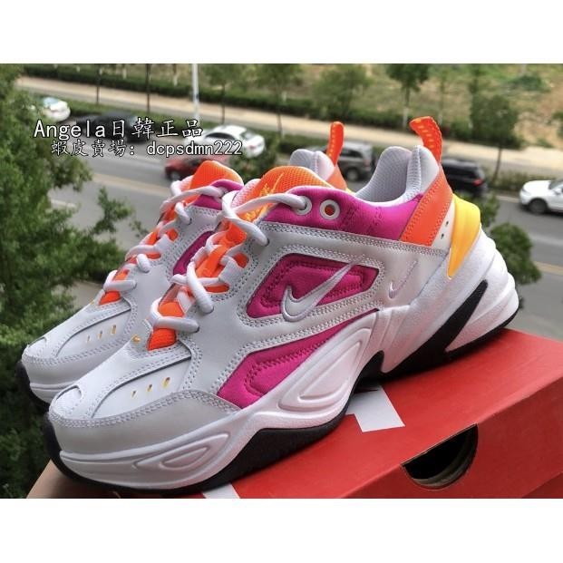 正品 Nike M2K Tekno 粉白 女款 復古 老爹鞋 跑步鞋 運動鞋 厚底 現貨 AO3108-104 免運