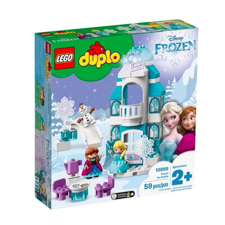 『現貨』LEGO 10899  Duplo-冰雪奇緣城堡   盒組  【蛋樂寶樂高館】