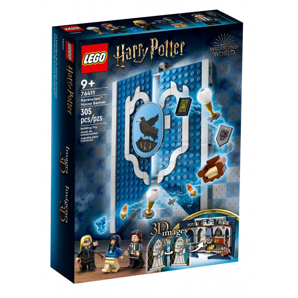 『現貨』LEGO 76411 Harry Potter 哈利波特-雷文克勞 學院院旗     盒組   【蛋樂寶樂高館】
