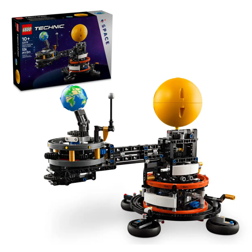 『現貨』LEGO 42179 TEC-軌道上的地球和月球 盒組   【蛋樂寶樂高館】