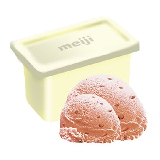 meiji 明治冰淇淋-紅豆(一加侖盒裝)【滿999免運 限台北、新北、桃園】(團購/活動)