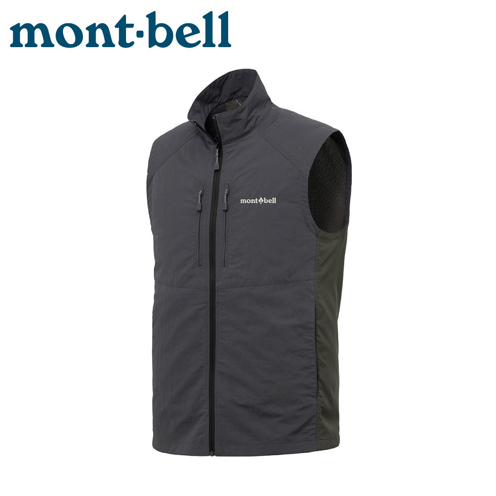 【Mont-Bell 日本 男 TREKKING VEST 休閒款背心《深灰》】1103332/登山/露營/背心/立領