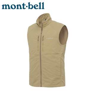 【Mont-Bell 日本 男 TREKKING VEST 休閒款背心《卡其》】1103332/登山/露營/背心/立領