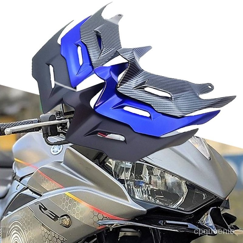 適用於Yamaha雅馬哈YZF R3 R25 2014-2021摩託車改裝定風翼導流罩