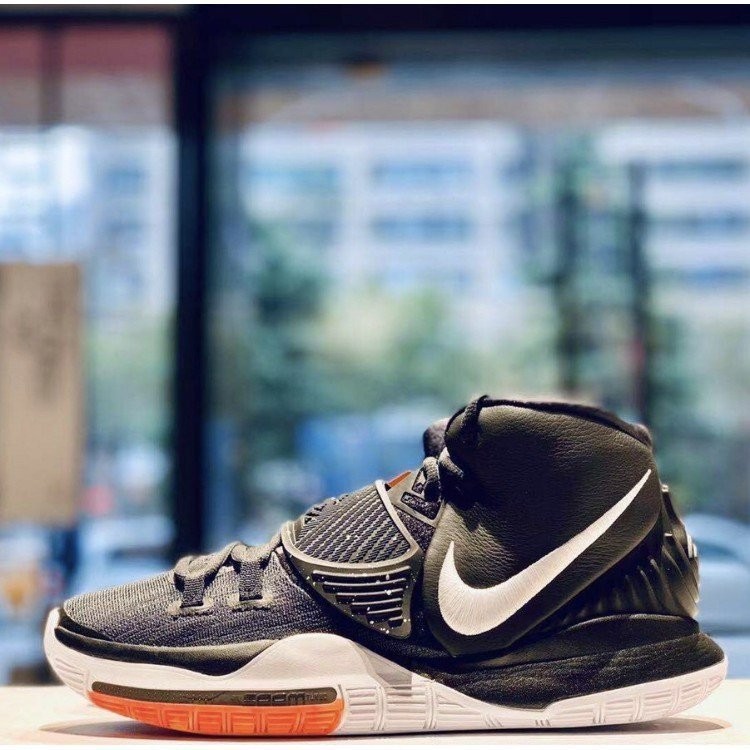 Nike Kyrie 6 首發 黑白 籃球 厚底 BQ4631-001 慢跑鞋
