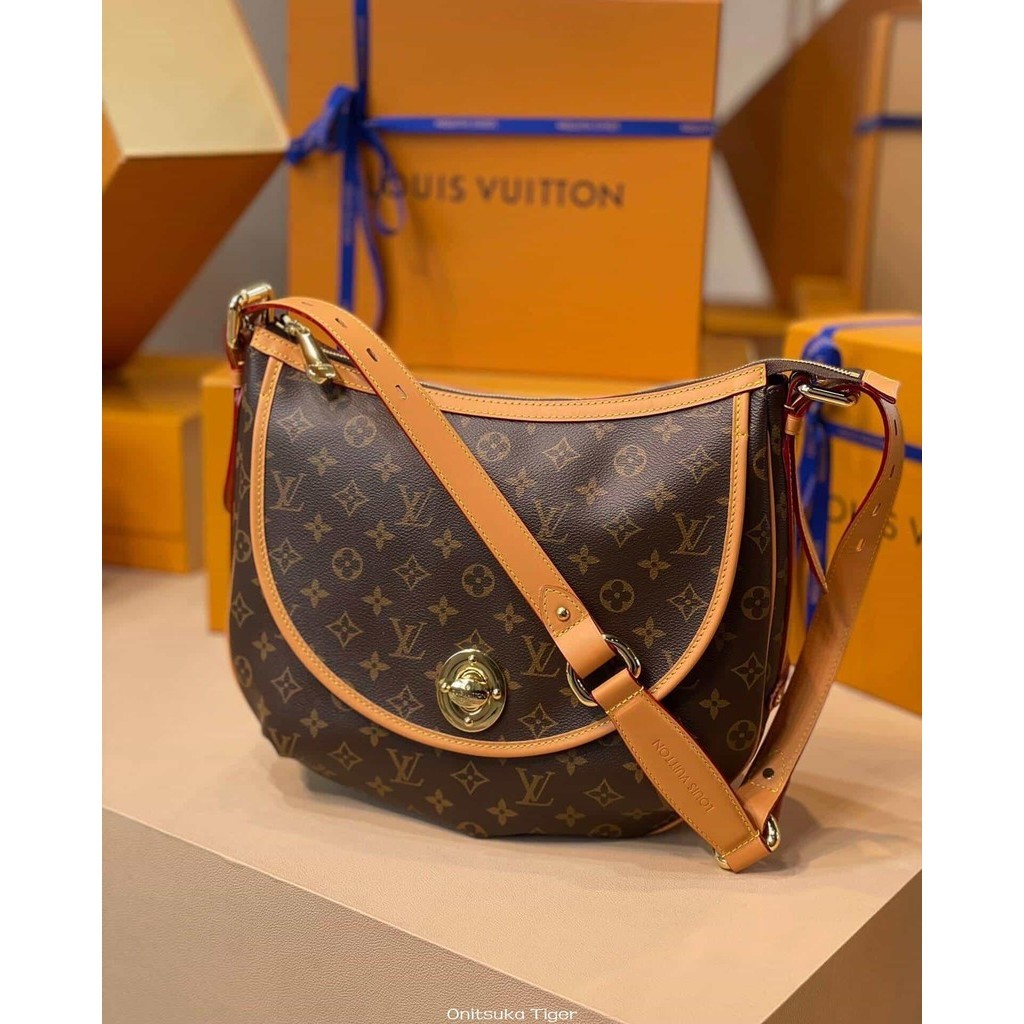 二手Louis Vuitton LV Tulum GM shoulder bag M40075金豆包