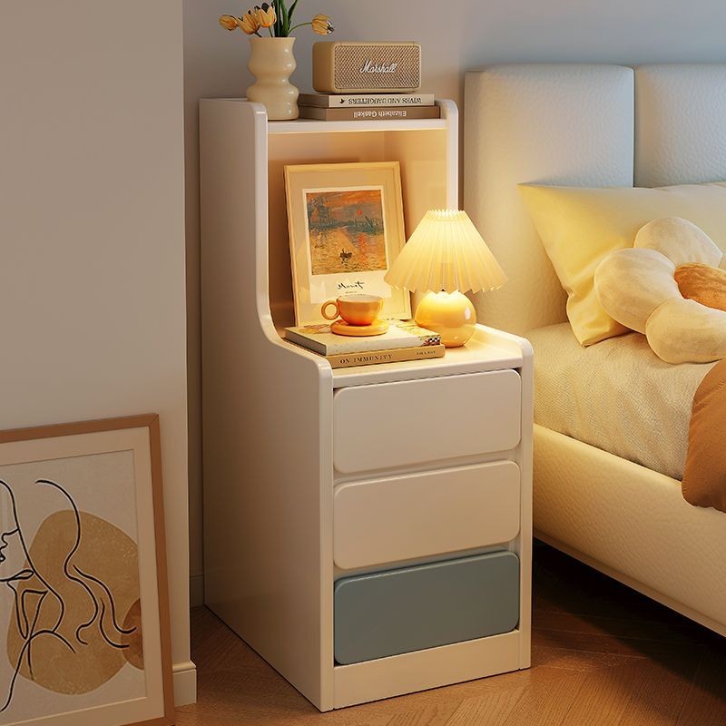 優選🥳迷你極窄床頭櫃小型簡易20公分窄櫃床邊收納小櫃子臥室床頭置物架 TFMB