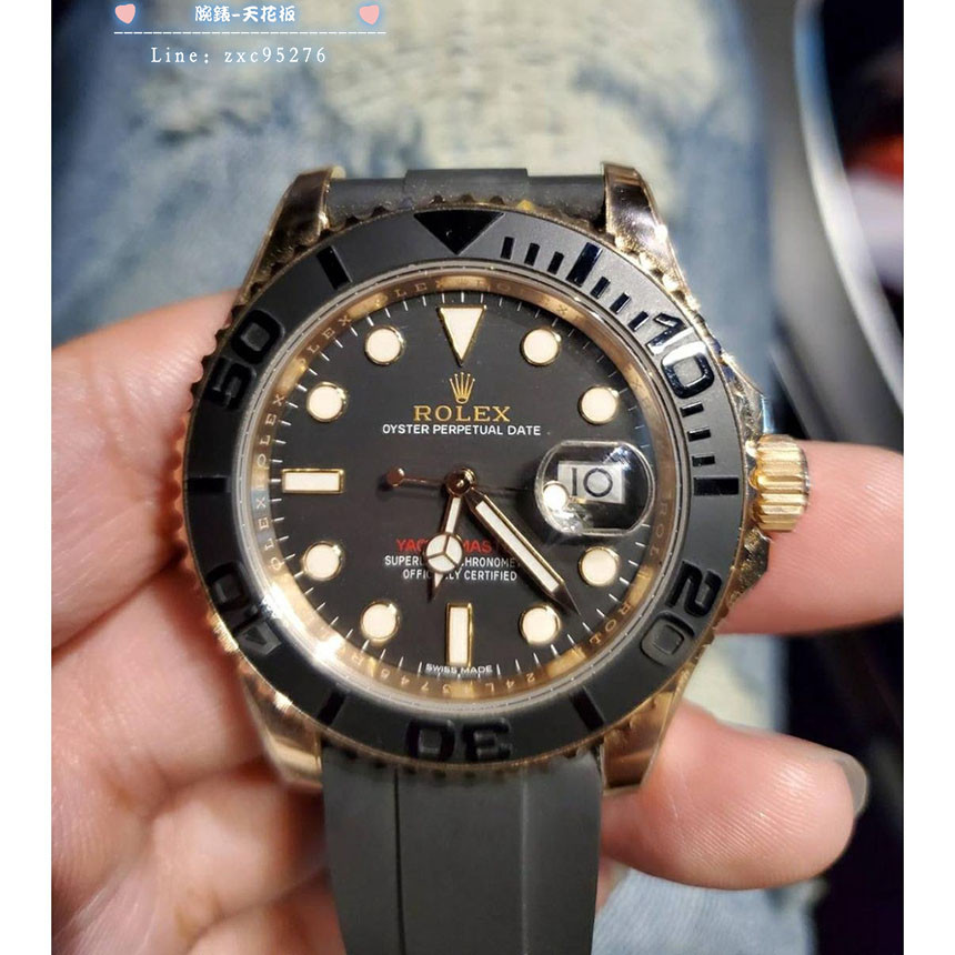勞力士 116655 Rolex 遊艇 Yacht-master 玫瑰金 停產腕錶