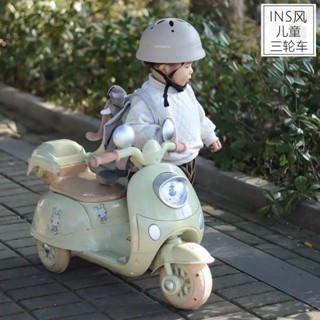 台灣出貨 兒童電動摩托車 兒童電動車 寶寶摩托車 兒童玩具車 小孩可坐人充電 遙控玩具車 三輪車男女孩 寶寶電瓶車玩具車