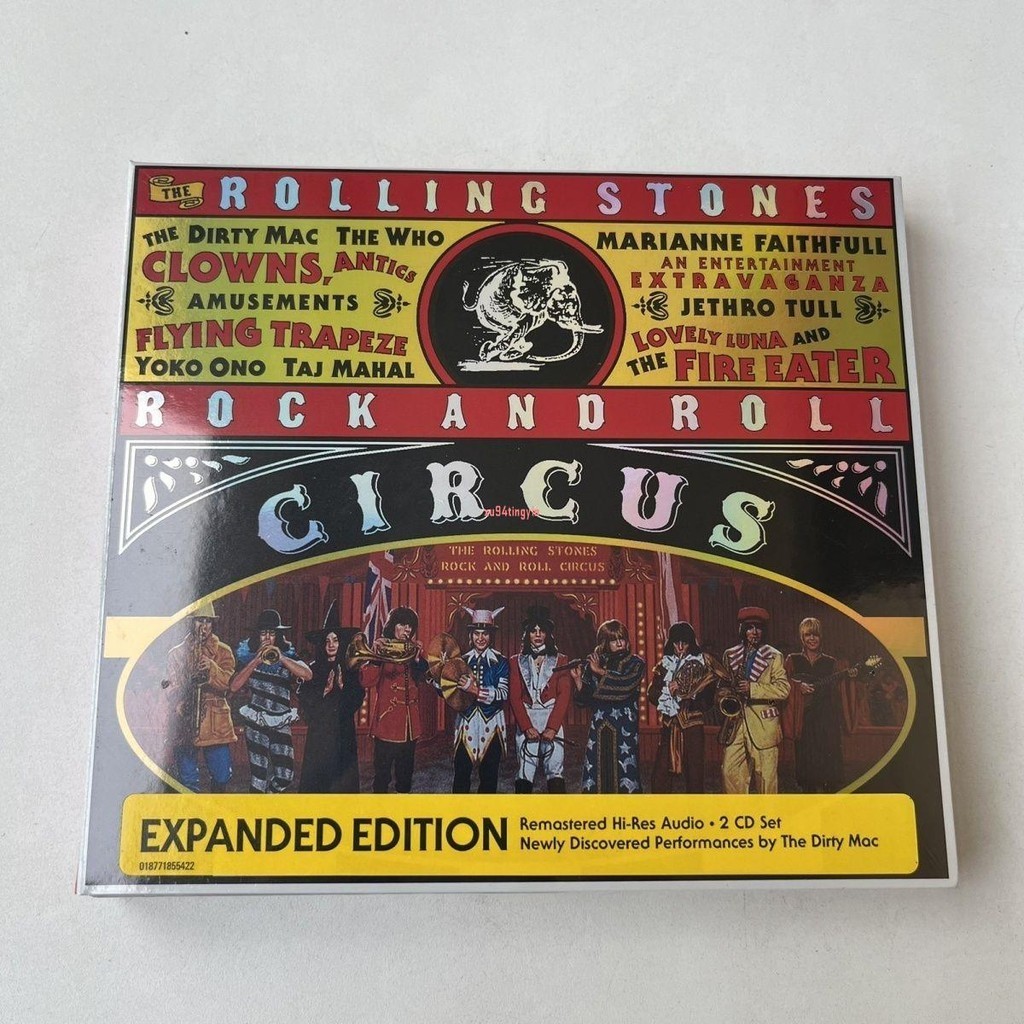 CD 滾石樂隊 The polling stones rock and roll circus 2CD＆全新塑封專輯