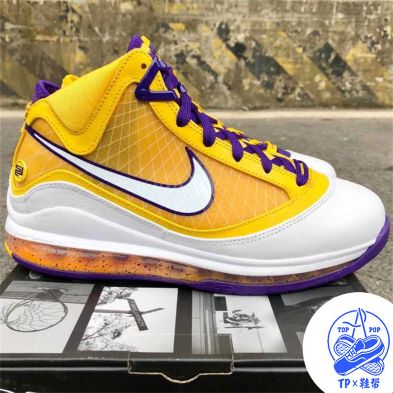 Nike LeBron 7 Media Day 湖人 紫金鴛鴦 籃球鞋 鞋 CW2300-500