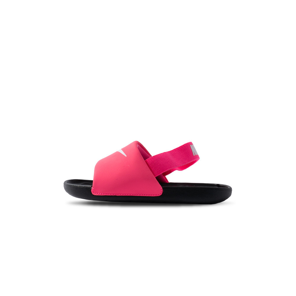 Nike Kawa Slide (TD) 小童 黑粉 舒適 輕便 好穿脫 運動 休閒 涼拖鞋 BV1094-610