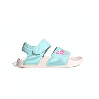 Adidas Adilette Sandal K 童鞋 中童 藍色 黏扣帶 快乾 涼鞋 ID3379