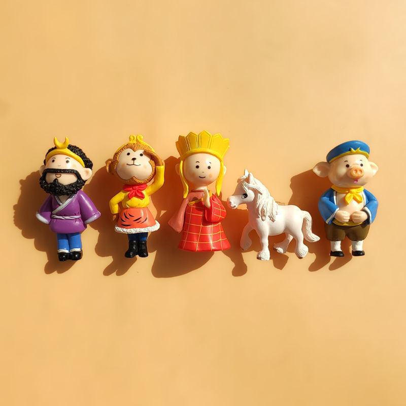 衣酱💖西遊記可愛冰箱貼磁性貼個性創意3d立體卡通兒童中國風孫悟空禮物